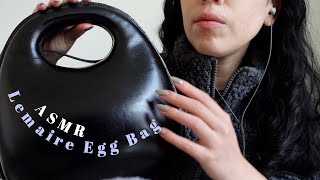 ASMR Lemaire Egg Bag Unboxing  Soft Whispering [upl. by Ander220]