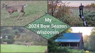 Buck Down  Bow Hunting Wisconsin  My 2024 Season in Clark and Jefferson County [upl. by Eppesuig13]