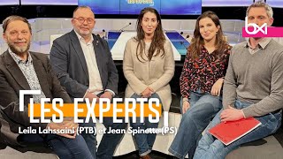 Les Experts reçoivent Leila Lahssaini PTB et Jean Spinette PS [upl. by Recor465]