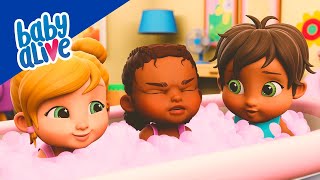 Routine Salle De Bains 🧷 Dessin Animé Pour Bébé 🧷 Baby Alive Français 💕 [upl. by Novelia347]