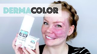 DermaColor Camouflage Creme  How Well Does It Cover A Birthmark [upl. by Lamahj]