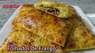 Folhados de Frango receita fácil [upl. by Nyrroc250]