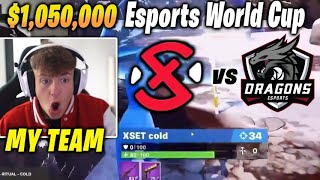 Clix reacts to XSET vs Dragons Esports in 1M Esports World Cup Day 1 [upl. by Elo]