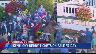 Kentucky Derby Oaks tickets on sale Friday [upl. by Scarlett]