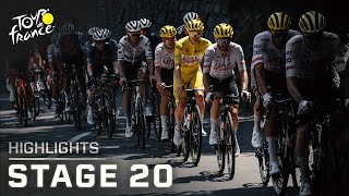 Tour de France 2024 Stage 20  EXTENDED HIGHLIGHTS  7202024  Cycling on NBC Sports [upl. by Yawnoc]