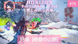 75 Horizon Forbidden West 禁じられし西部 狩場：絶壁の山脈 PS5 実況女子 [upl. by Brady]