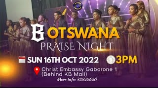 16102022 Christ Embassy Gaborone Praise Night Service With Pastor Felly Chijena [upl. by Frodeen544]