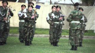 Minuto de silencio  LMGB  Día del Ejército Argentino 2014 [upl. by Adrahc]