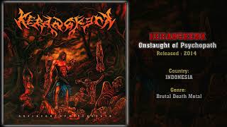 Kerangkenk INA  Onslaught of Psychopath Full Album 2014 [upl. by Yendyc]