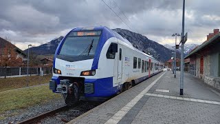 Bahnverkehr in Ruhpolding [upl. by Akirret]