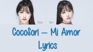 CocoSori – Mi Amor Hang Rom amp Eng Lyrics [upl. by Gillan537]