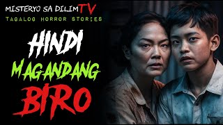 HINDI MAGANDANG BIRO  Tagalog Horror Story  Kwentong Kababalaghan [upl. by Adla]