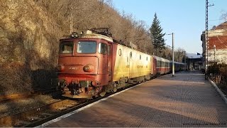 Trenuri  Trains in Băile Herculane amp Orșova [upl. by Demha]