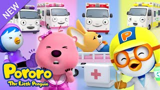 Learn Colors with Pororo Ambulance  Learning for Children  Pororo the Little Penguin [upl. by Thurstan]