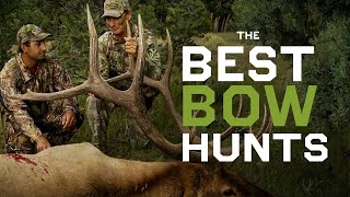 Over 30 Minutes of Our Favorite Bow Hunts  Whitetail Mule Deer and Elk Hunts [upl. by Deacon507]