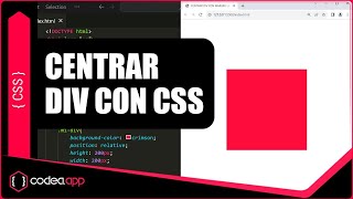 Cómo centrar un DIV con CSS Guía completa [upl. by Lang]