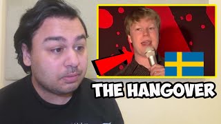 British Reaction To Johan Glans Stand Up  The Hangover Swedish Comedian [upl. by Daveta]