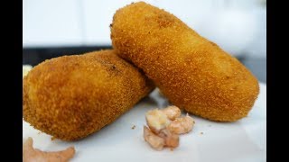 Croquettes de crevettes grises  Recette typique Belge [upl. by Atarman]