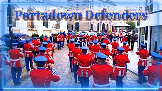 Portadown Defenders Flute Band  Armagh True Blues Parade August 2024 loyalistbands [upl. by Dysart]