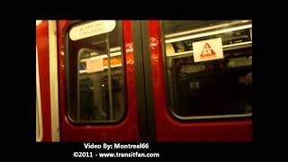 TTC Subway A Ride on the Yonge  University  Spadina Line HD [upl. by Rustin]