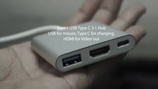 How to Connect Xiaomi Redmi Phones from USB Type C to HDMI using DisplayPort [upl. by Gnahk]