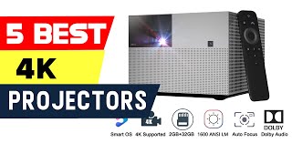 Top 5 4K Projectors  2024s Ultimate Home Theater Upgrade [upl. by Mariette]