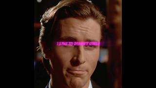 Patrick bateman  quotTopic of discussionquot  EDIT  DARKSIDE [upl. by Etak381]