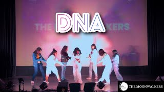 BTS  DNA  Dance performance  THE MOONWALKERS kpop bts [upl. by Nyrehtak]