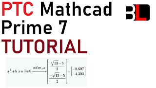 Learn PTC Mathcad Prime 7 with 3 Examples under 9 minutes boldlearning [upl. by Llenrub238]