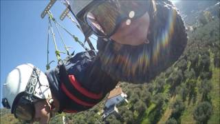 Volo dell angelo Flying in the sky Rocca Massima [upl. by Gnap]