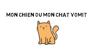 Que faire quand mon chien ou mon chat vomit [upl. by Lenssen4]