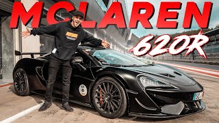 McLaren 620R  620PS GT4 Rennwagen mit Straßenzulassung  Daniel Abt [upl. by Neirbo351]