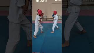 Two strongest karatekas strongest fight taekwondo fightersgetreadyforthenextbattle martialarts [upl. by Macmillan]