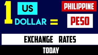 American Money to Philippine Peso Rates Today 27 JUNE 2024 [upl. by Farkas]