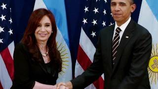 President Obamas Bilateral Meeting with President Cristina Fernandez de Kirchner of Argentina [upl. by Jonathon699]