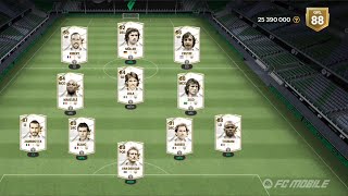 ¡El Mejor Full Icon Team 2 en FC Mobile Dominando Cara VS Cara [upl. by Lori]