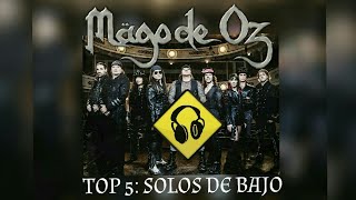 Top 5 Solos de Bajo  Mägo de Oz  Märtin Música [upl. by Lannie]