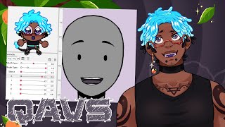 QAV Live2d Lipsync tutorial mess [upl. by Enatan]