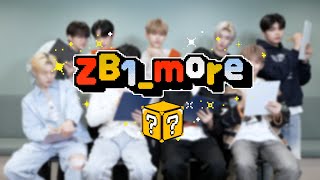 ZB1more 설 특집 ZEROBASEONE 빙고 게임 🎬 more [upl. by Kirch]