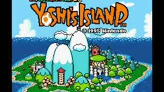 Yoshis Island music Flower Garden First Level [upl. by Nesto]