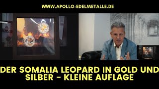 Der Somalia Leopard als Goldmünze und als Silbermünze  sehr kleine Auflage  hohe Gewinnchance [upl. by Amsed48]