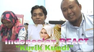 Indonesian React  Kurik Kundi  SITI NURHALIZA  Tsurayya React [upl. by Ellehcyt555]