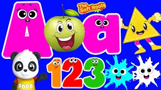 Learn ABC Phonics Shapes Numbers Colors  Preschool Learning Videos For 3 Year Olds  kidsvideos [upl. by Okoyik]