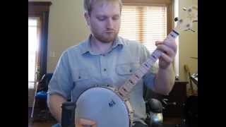 Bill Hartes Jig  Irish tenor banjo [upl. by Elamrej764]