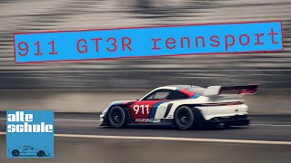 Vorstellung Porsche GT3R rennsport  Weltpremiere bei der Rennsport Reuniun 7 in Laguna Seca [upl. by Aytnahs]