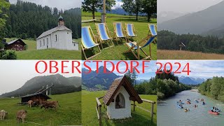 Oberstdorf Allgäu  Urlaub in Deutschland 2024 Teil11  Sehenswürdigkeiten Tipps Fischen Bolsterlang [upl. by Karen500]