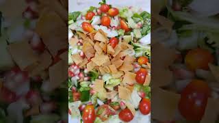 shorts Fattoush Salad Recipe my own versionOFWLIFENeriejoys Vlog [upl. by Ranna944]