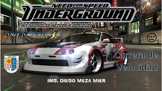 Carrera de Velocidad  Need For Speed Underground [upl. by Pincas]