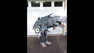 Grimlock Transformer Halloween Costume [upl. by Asert330]