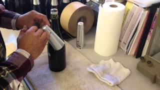 Instructional video  the finish packaging of sparkling wine [upl. by Tonina744]